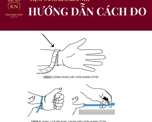 Hướng Dẫn Cách Đo Ni Vòng Tay Chuẩn Xác - Đeo Vừa Khít, Không Lỏng Không Chật