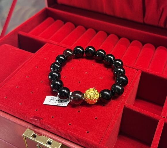 Vòng Chuỗi Đến Phối Charm Bi Kim Tiền 