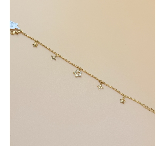 Lắc Phối 5 Charm Ngôi Sao