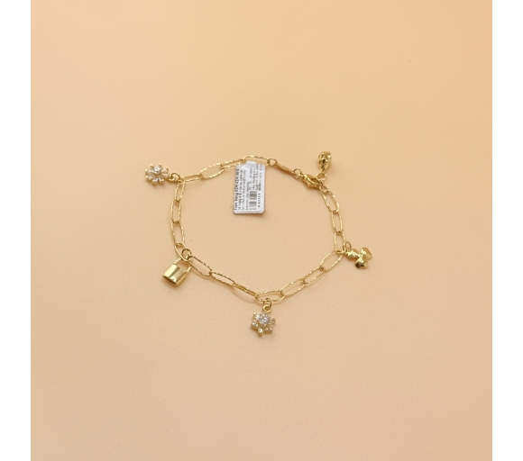 Lắc Phối 5 Charm Chìa Khoá