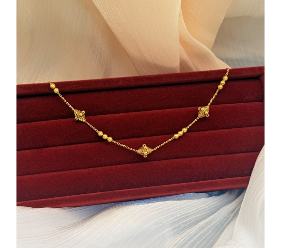 Dây chuyền kiểu bi móc máy 