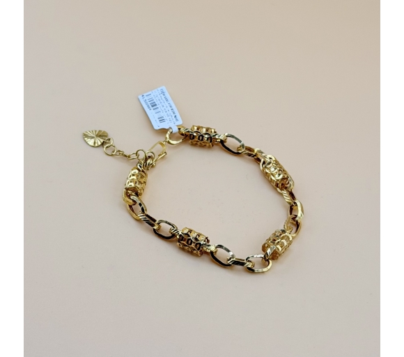 Lắc Móc Xích Phối Ống Kim Tiền