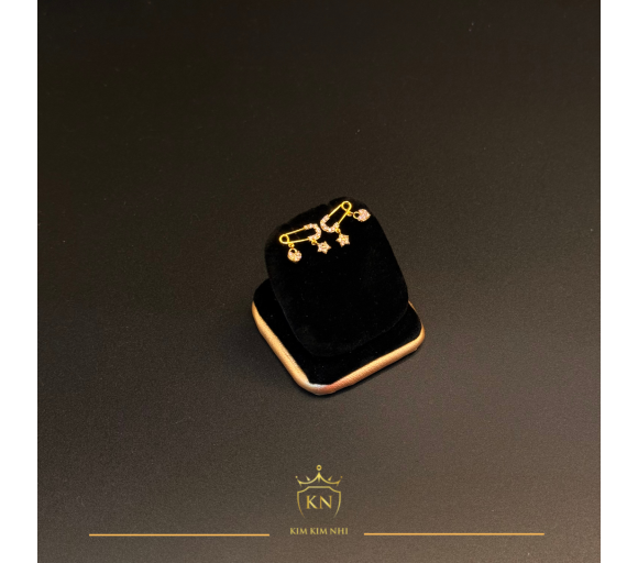 Bông tai đít đẩy kiểu 